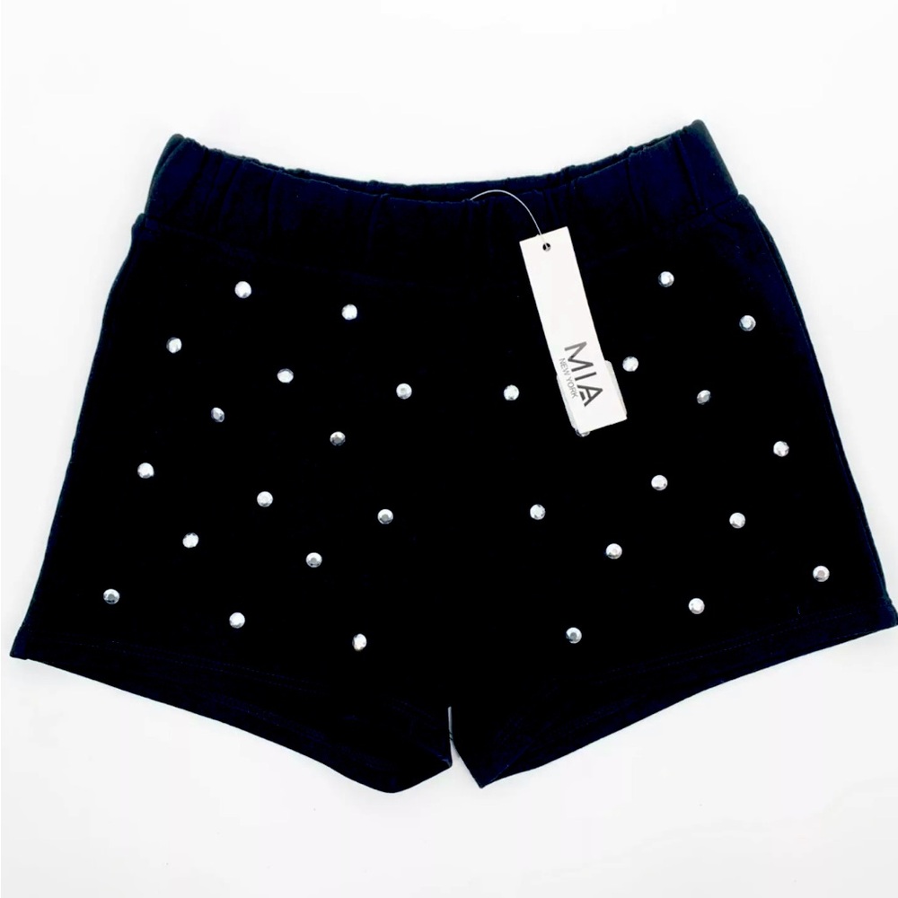 Now New York girls black shorts